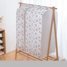 Load image into Gallery viewer, 3D Zipper Dust Clothes Cover Clothes Storage Wardrobe Suit Bags Closet Hangers Case Clothing Cover Dust Bag Hanging Organizer 1P
