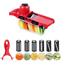 Load image into Gallery viewer, Vegetable Cutter Kitchen Accessories Manual Food Processors Manual Slicer Fruit Cutter Potato Peeler Carrot Cheese Grater
